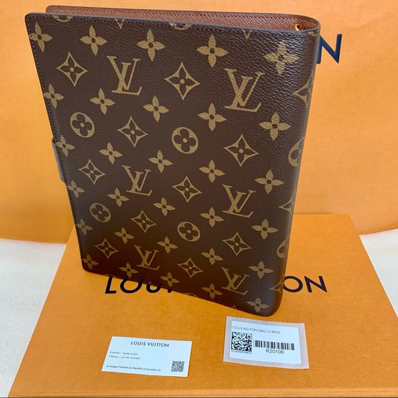 Louis Vuitton Agenda Large Ring in Monogram - Picture 4 of 6